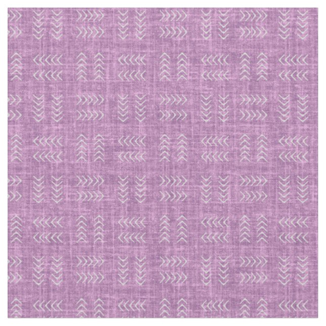 Tecido Setas em Linho Roxo Orquídea (Detalhe)