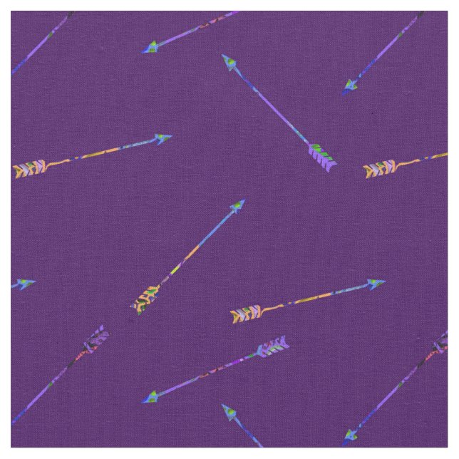 Tecido Setas em Roxo | DIA DE OS NAMORADOS (Detalhe)