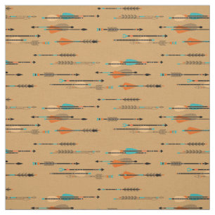 Tecido Setas indianas americanas