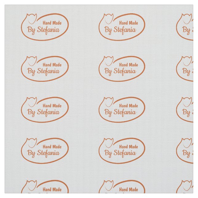 Tecido sewing personalizado Handmade das etiquetas (Modelo)