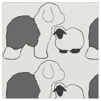 Tecido Sheepdog e sheepsheep