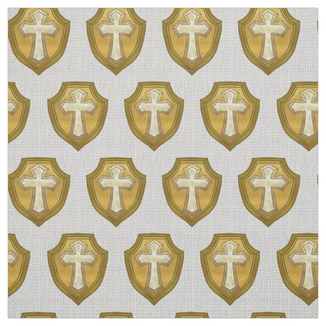 Tecido Shield Christian Cross (Amostra)