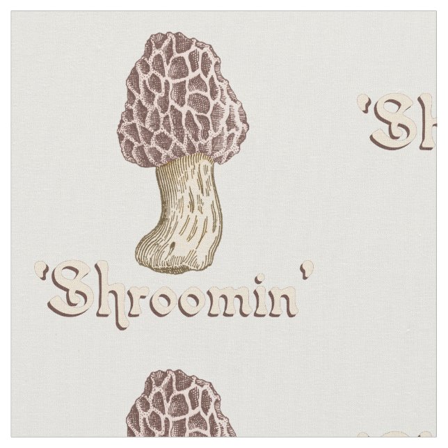 Tecido "Shroomin (Detalhe)