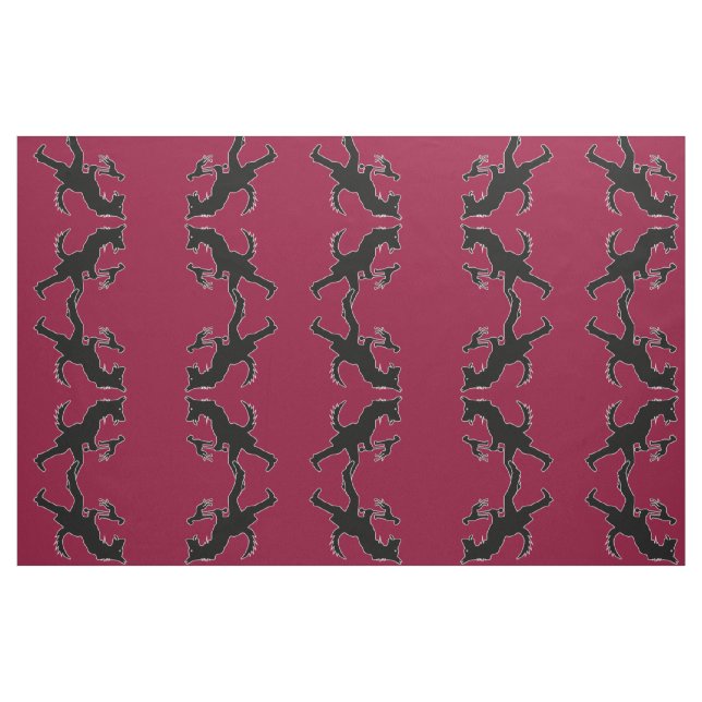 Tecido silhueta de cão pastor (Fat Quarter)