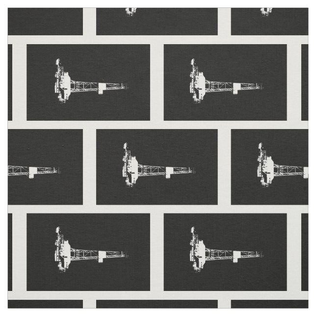 Tecido Silhueta do equipamento de perfuração para a (Modelo)