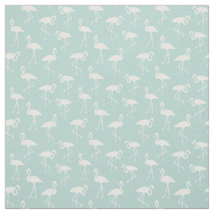Tecido Silhuetas do flamingo, teste padrão dos flamingos