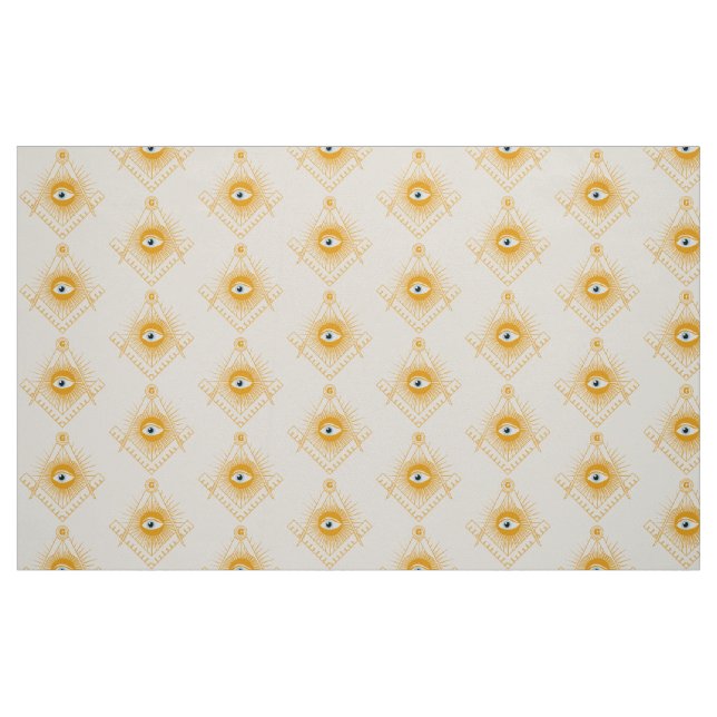 Tecido Símbolo de maçonaria (Fat Quarter)