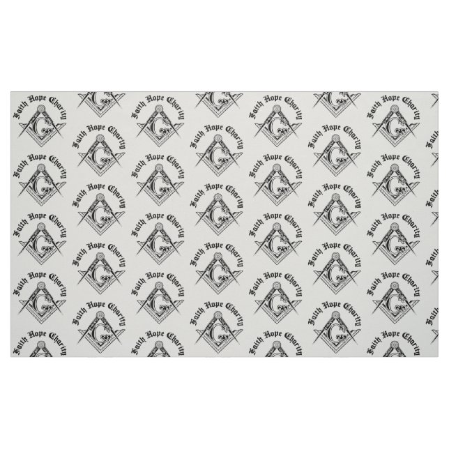 Tecido Símbolo de maçonaria (Fat Quarter)