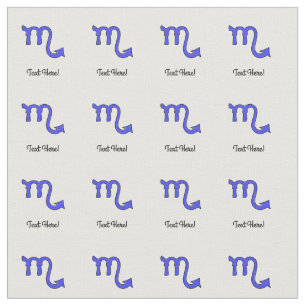 Tecido Símbolo de Scorpio