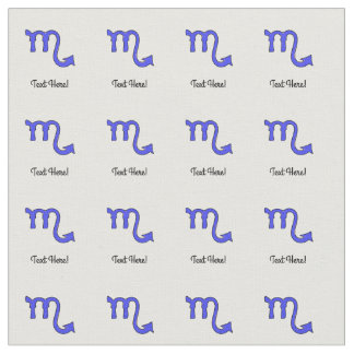 Tecido Símbolo de Scorpio
