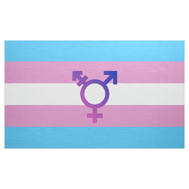 Tecido Símbolo e Orgulho Transgênero (Jarda)