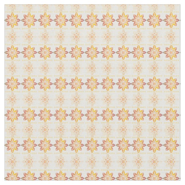 Tecido Símbolo sun letão tradicional design VIII geométri (Detalhe)