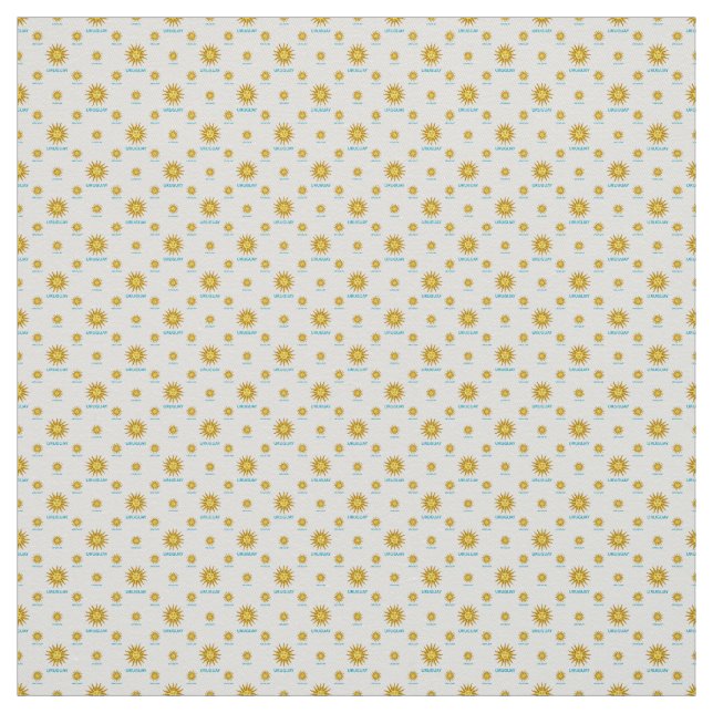 Tecido Símbolo Uruguai Motif Padrão (Modelo)