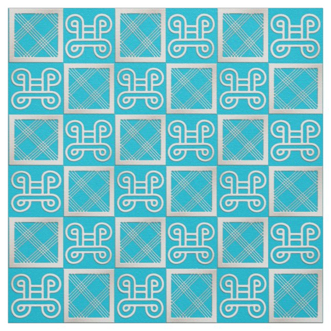 Tecido simbols africanos de Adinkra do engodo do teste (Modelo)