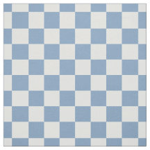 Simple Chambray Blue Gingham Check Quilting