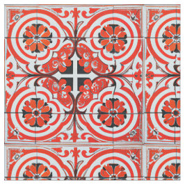 Tecido Simulado Azulejo Mosaico Repetir Fácil Corte e Cor