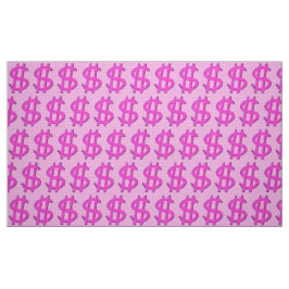 Tecido Sinal de Dólar Rosa