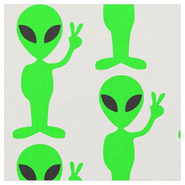 Tecido sinal de paz alienígena (Detalhe)