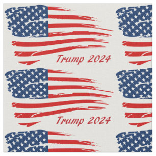 Tecido Sinalizador de Batalha de Trump 2024