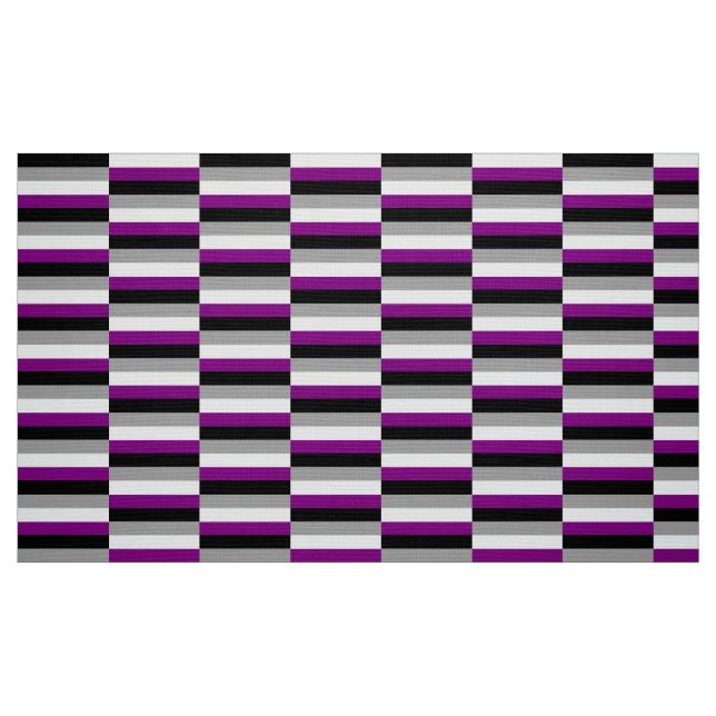 Tecido Sinalizador de Orgulho Asexual (Fat Quarter)