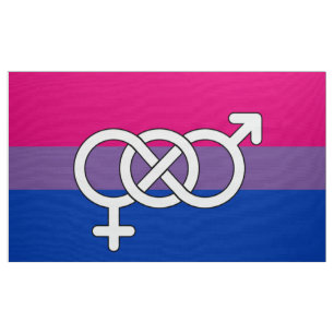 Tecido Sinalizador de Símbolo de Orgulho Bissexual