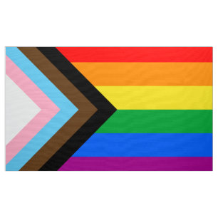 Tecido Sinalizador do Orgulho de Progresso LGBTQ+