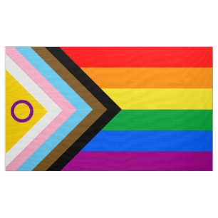 Tecido Sinalizador do Orgulho Intersexual Inclusivo do Pr