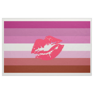 Tecido Sinalizador do Orgulho Lésbico Lipstick