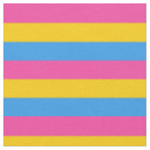Tecido Sinalizador do Orgulho Pansexual de Queda