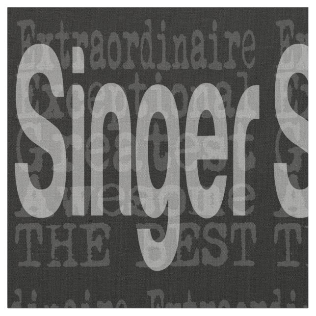Tecido Singer Extraordinaire (Detalhe)