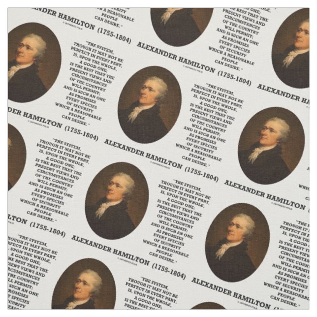 Tecido Sistema de Hamilton para não ser perfeito uma boas (Modelo)