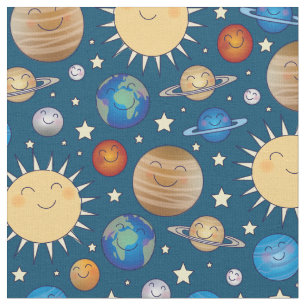 Tecido Sistema Solar Planetas Espaciais Externos