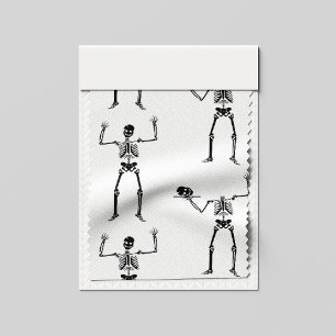 Tecido Skeletons De Halloween, Truque Ou Tratar, Boo