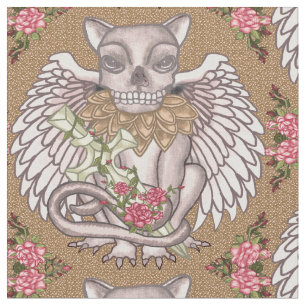Tecido Skull Gargoyle