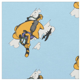 Tecido Sky Dive Cat de If Cats tinha polegares