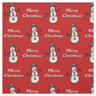 Tecido Snowman