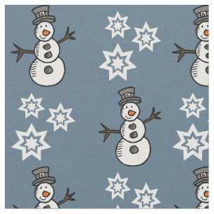Tecido Snowman