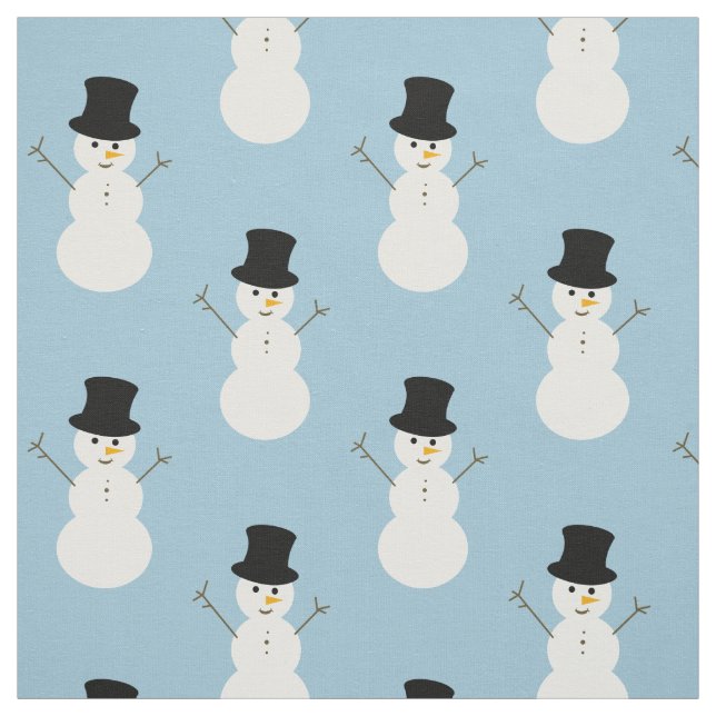 Tecido Snowman de Natal (Modelo)