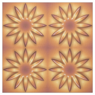 Tecido Sol étnico. Teste padrão geométrico abstrato do