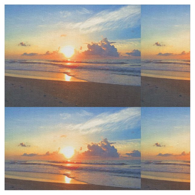 Tecido Sol Oceânico (Detalhe)