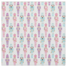 Tecido Soldados bonito do Pastel Nutcracker Feriam Artesa