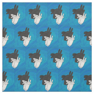 Tecido Sombra Billy Goat em Azul