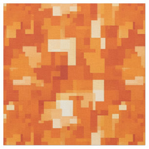 Tecido Sombras de Abstrato laranja