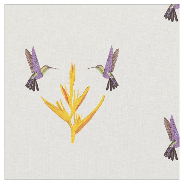 Tecido Sonho de Aves Humanas (Detalhe)