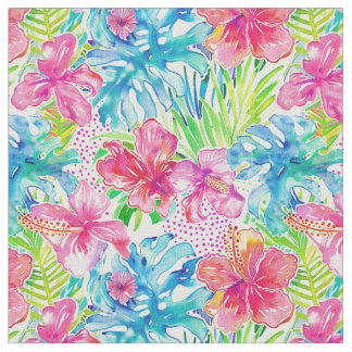 Tecido Sonho de Flor Tropical