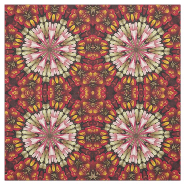 Tecido Sonhos Botânicos Mandala (Modelo)