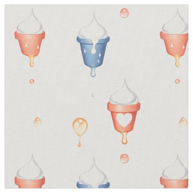 Tecido Sorvete de fusão (Detalhe)