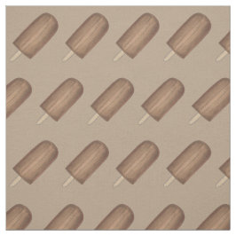 Tecido Sorvete de picolé Pop de chocolate