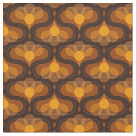 Tecido Space Lily Mustard Print