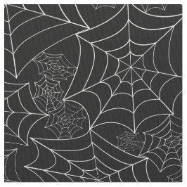Tecido spiderweb halloween gothic spider web black